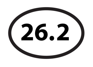 Marathon Sticker